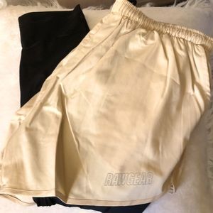 Rawgear nylon shorts/ ankle leggings M, New!